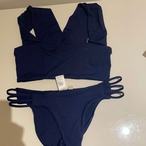 L space bikini- lightly worn